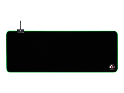 Cablexpert Gaming mouse pad with LED light effect, Large-size | MP-GAMELED-L | Mouse pad | 300 x 800 x 4 mm | Black Cablexpert Gaming mouse pad with LED light effect, Large-size | MP-GAMELED-L | Mouse pad | 300 x 800 x 4 mm | Black