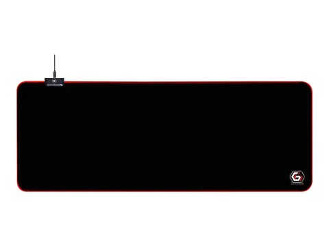 Cablexpert Gaming mouse pad with LED light effect, Large-size | MP-GAMELED-L | Mouse pad | 300 x 800 x 4 mm | Black Cablexpert Gaming mouse pad with LED light effect, Large-size | MP-GAMELED-L | Mouse pad | 300 x 800 x 4 mm | Black