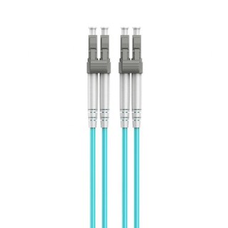 Cablexpert Multimode Duplex OM4 50/125 Fiber Optic Cable, 0.5 m | CFO-MDOM4-LC/LC-0.5M