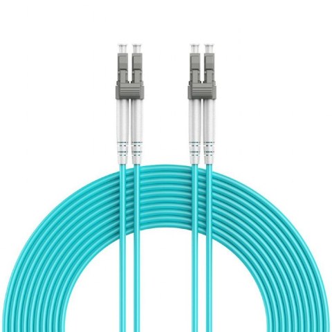 Cablexpert Multimode Duplex OM4 50/125 Fiber Optic Cable | CFO-MDOM4-LC/LC-1M | Blue | 1 m Cablexpert Multimode Duplex OM4 50/125 Fiber Optic Cable | CFO-MDOM4-LC/LC-1M | Blue | 1 m