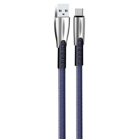 ColorWay Cable USB Type-C (Zinc Aalloy) 2.4А, 1m | CW-CBUC012-BL ColorWay Cable USB Type-C (Zinc Aalloy) 2.4А, 1m | CW-CBUC012-BL