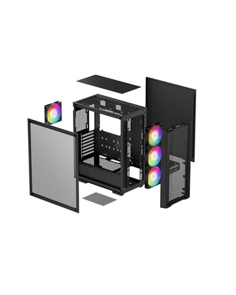 Deepcool CC560 MESH V2 | Black | Mid Tower | Power supply included No | ATX PS2 Deepcool CC560 MESH V2 | Black | Mid Tower | Power supply included No | ATX PS2