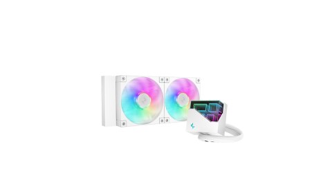 Deepcool Liquid CPU cooler | LT240 WH ARGB | Intel, AMD Deepcool Liquid CPU cooler | LT240 WH ARGB | Intel, AMD