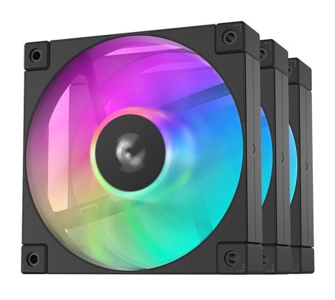 Deepcool R-FD12-BKAPN3-G ARGB-3 IN 1 Performance 120mm Fan Black 3-Pack Deepcool R-FD12-BKAPN3-G ARGB-3 IN 1 Performance 120mm Fan Black 3-Pack