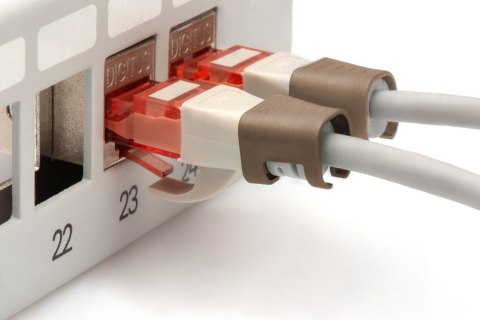 DIGITUS Color clips for Patch cable, Brown | Digitus DIGITUS Color clips for Patch cable, Brown | Digitus