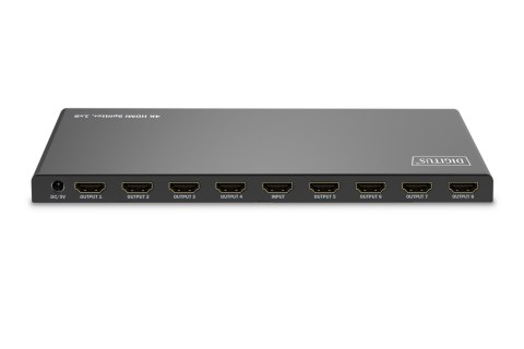 Digitus 4K HDMI Splitter, 1x8 | DS-55338 | Black Digitus 4K HDMI Splitter, 1x8 | DS-55338 | Black