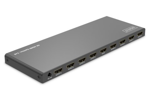 Digitus 4K HDMI Splitter, 1x8 | DS-55338 | Black Digitus 4K HDMI Splitter, 1x8 | DS-55338 | Black