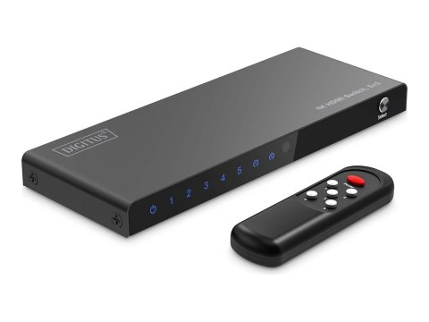 Digitus 4K HDMI Switch, 3x1 | DS-55331 | Black Digitus 4K HDMI Switch, 3x1 | DS-55331 | Black