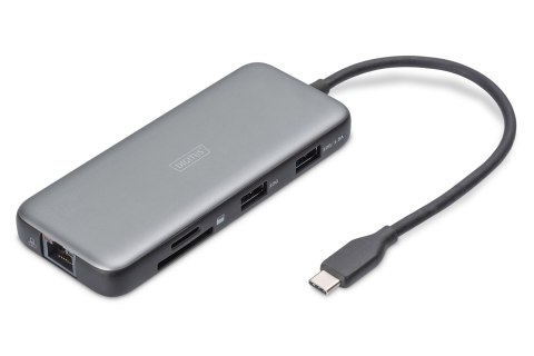 Digitus USB-C docking station, 7-port | DA-70914 | Ethernet LAN (RJ-45) ports 1 | HDMI ports quantity 1 Digitus USB-C docking station, 7-port | DA-70914 | Ethernet LAN (RJ-45) ports 1 | HDMI ports quantity 1