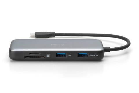 Digitus USB-C docking station, 7-port | DA-70914 | Ethernet LAN (RJ-45) ports 1 | HDMI ports quantity 1 Digitus USB-C docking station, 7-port | DA-70914 | Ethernet LAN (RJ-45) ports 1 | HDMI ports quantity 1