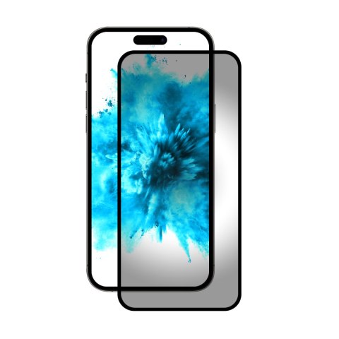 Fixed | Privacy Full Cover | Apple | iPhone 16 Plus | Tempered Glass | Black | Screen Protector Fixed | Privacy Full Cover | Apple | iPhone 16 Plus | Tempered Glass | Black | Screen Protector
