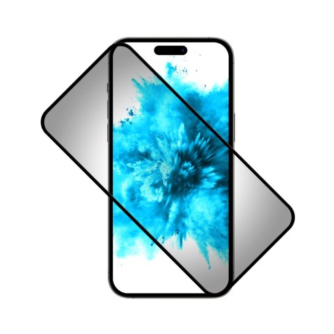 Fixed | Privacy Full Cover | Apple | iPhone 16 | Tempered Glass | Black | Screen Protector Fixed | Privacy Full Cover | Apple | iPhone 16 | Tempered Glass | Black | Screen Protector