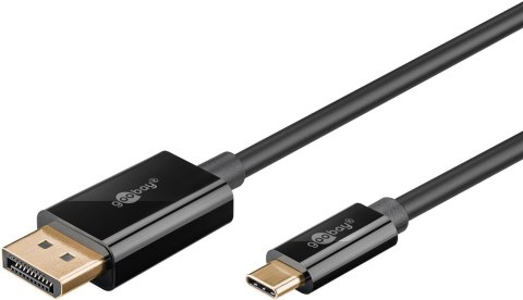 Goobay USB-C to DisplayPort Cable 4K at 60 Hz, 1 m | 75704 Goobay USB-C to DisplayPort Cable 4K at 60 Hz, 1 m | 75704