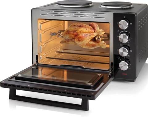 Gorenje | Mini Oven | OM30GBX | 30 L | Number of burners/cooking zones 2 | 1600 W | Black Gorenje | Mini Oven | OM30GBX | 30 L | Number of burners/cooking zones 2 | 1600 W | Black