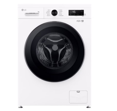 LG Washing Machine | F4X1008NWK | Energy efficiency class A | Front loading | Washing capacity 8 kg | 1350 RPM | Depth 56 cm | W LG Washing Machine | F4X1008NWK | Energy efficiency class A | Front loading | Washing capacity 8 kg | 1350 RPM | Depth 56 cm | W