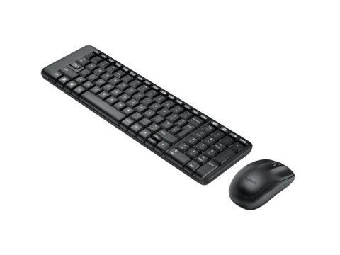 Logitech | Combo Wireless Keyboard and Mouse | MK220 | Keyboard and Mouse | Wireless | Mouse included | US | Black | N/A Logitech | Combo Wireless Keyboard and Mouse | MK220 | Keyboard and Mouse | Wireless | Mouse included | US | Black | N/A