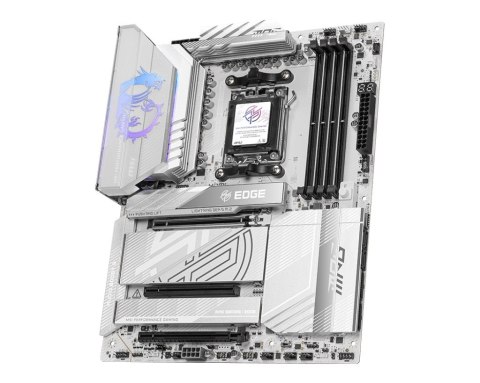 MSI MPG X870E EDGE TI WIFI | Processor family AMD | Processor socket AM5 | DDR5 | Supported hard disk drive interfaces SATA, M.2 MSI MPG X870E EDGE TI WIFI | Processor family AMD | Processor socket AM5 | DDR5 | Supported hard disk drive interfaces SATA, M.2