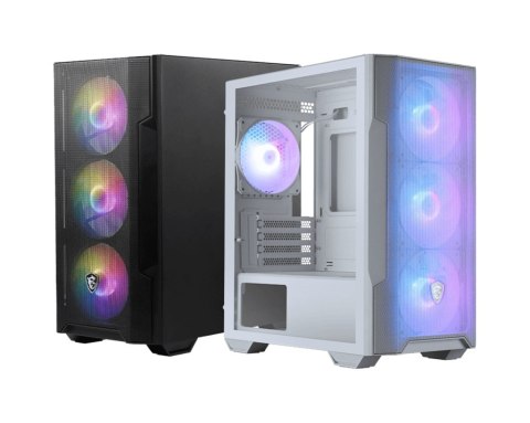 MSI PC Case | MAG FORGE M100R | Side window | White | Micro ATX Tower | Power supply included No | ATX MSI PC Case | MAG FORGE M100R | Side window | White | Micro ATX Tower | Power supply included No | ATX