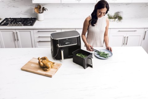 NINJA | Airfryer | AF451EU Foodi MAX Dual Zone | Moc 2470 W | Pojemność 9,5 l | Czarny