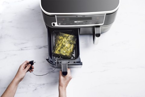 NINJA | Airfryer | AF451EU Foodi MAX Dual Zone | Moc 2470 W | Pojemność 9,5 l | Czarny