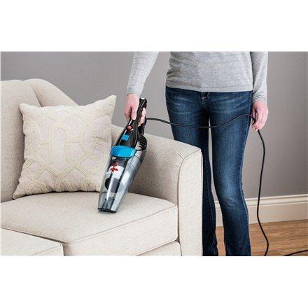 Odkurzacz Bissell Featherweight Pro Eco, przewodowy, z drążkiem i ręczny, 450 W, promień działania 6 m, niebieski/tytanowy Odkurzacz Bissell Featherweight Pro Eco, przewodowy, z drążkiem i ręczny, 450 W, promień działania 6 m, niebieski/tytanowy