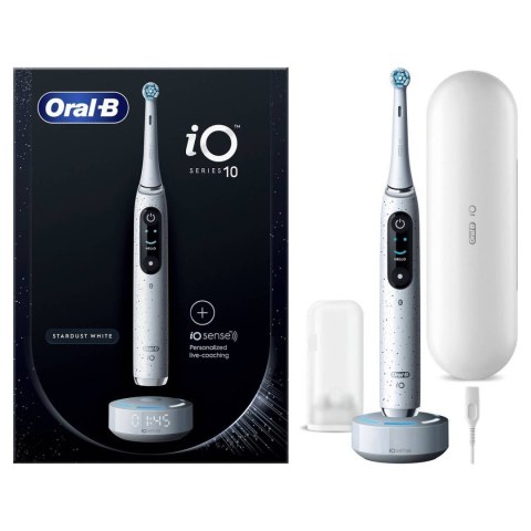 Oral-B | Elektryczna szczoteczka do zębów | Seria iO10 | Akumulatorowa | Dla dorosłych | Liczba główek szczoteczki w zestawie 1 Oral-B | Elektryczna szczoteczka do zębów | Seria iO10 | Akumulatorowa | Dla dorosłych | Liczba główek szczoteczki w zestawie 1