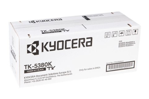 Oryginalny Toner Black Kyocera MA4000, PA4000 (TK5380K, TK-5380K, 1T02Z00NL0) Oryginalny Toner Black Kyocera MA4000, PA4000 (TK5380K, TK-5380K, 1T02Z00NL0)