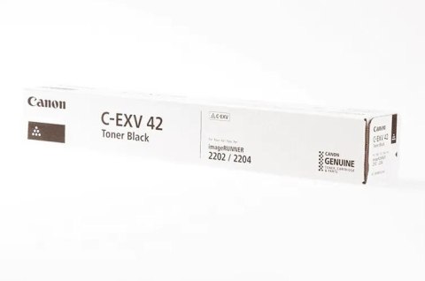 Oryginalny Toner Czarny Canon iR2202, iR2204 (C-EXV42, CEXV42, 6908B002) Oryginalny Toner Czarny Canon iR2202, iR2204 (C-EXV42, CEXV42, 6908B002)