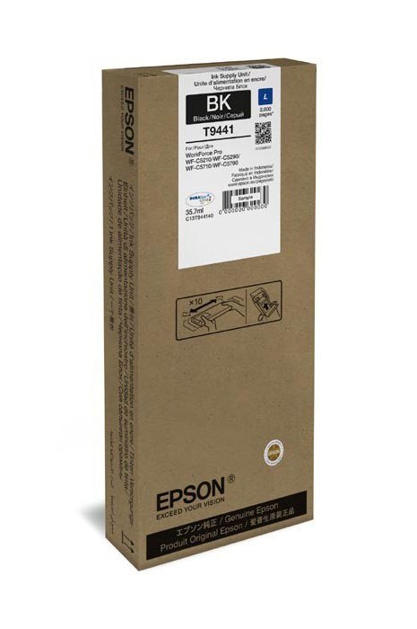 Oryginalny Tusz Black Epson T9441 (C13T944140) Oryginalny Tusz Black Epson T9441 (C13T944140)
