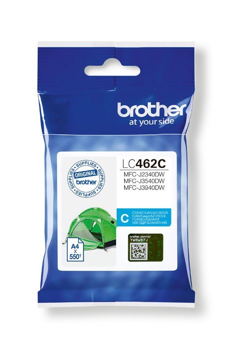 Oryginalny Tusz Cyan Brother LC-462C, LC462C Oryginalny Tusz Cyan Brother LC-462C, LC462C