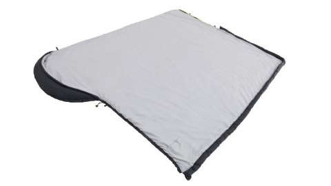 Outwell Campion Black Left-Zipper Sleeping Bag for Cold Weather, Black | Outwell Outwell Campion Black Left-Zipper Sleeping Bag for Cold Weather, Black | Outwell