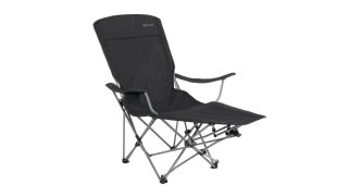 Outwell Catamarca Lounger Relaxing Lounger Chair for 1 Person, Black | Outwell
