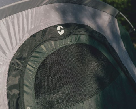 Outwell Cloud 4 Four Room Dome Tent for 4 Persons, Green | Outwell