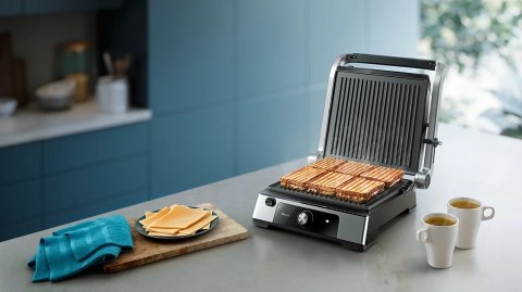 Philips | Contact Electric Grill | HD6301/90 5000 Series | Table | 2200 W | Black