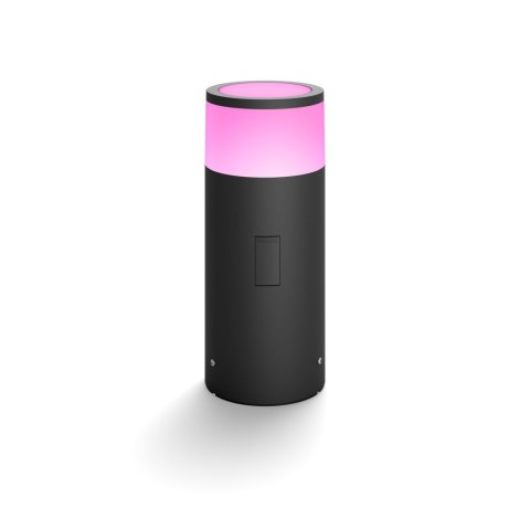 Philips Hue WCA Calla Outdoor Bollard, Black | Philips Hue Philips Hue WCA Calla Outdoor Bollard, Black | Philips Hue