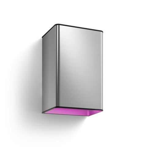 Philips Hue WCA Resonate Outdoor Wall Lantern, Inox | Philips Hue Philips Hue WCA Resonate Outdoor Wall Lantern, Inox | Philips Hue