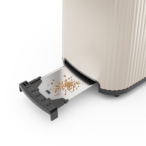 Princess Wave Toaster | 428207 | Power 930 W | Number of slots 2 | Housing material Plastic | Beige Princess Wave Toaster | 428207 | Power 930 W | Number of slots 2 | Housing material Plastic | Beige