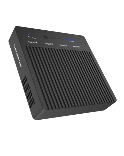 Raidsonic 4-Bays USB4 Duplicator (1:3 clone) for NVMe M.2 SSD | IB-4013MCL-C4 Raidsonic 4-Bays USB4 Duplicator (1:3 clone) for NVMe M.2 SSD | IB-4013MCL-C4