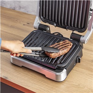 TEFAL | Optigrill 2w1 Grill elektryczny | GC772D30 | Grill elektryczny | 2100 W | Inox TEFAL | Optigrill 2w1 Grill elektryczny | GC772D30 | Grill elektryczny | 2100 W | Inox