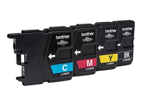 TIN Brother Tinte LC-985 Value Pack (BK/C/M/Y) | Brother TIN Brother Tinte LC-985 Value Pack (BK/C/M/Y) | Brother