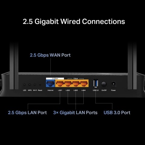 TP-LINK Archer BE3600 Dual-Band Wi-Fi 7 Router TP-LINK Archer BE3600 Dual-Band Wi-Fi 7 Router