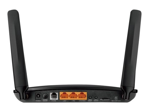 TP-LINK TL-MR6500v 300Mbps Wireless N 4G LTE Telephony Router TP-LINK TL-MR6500v 300Mbps Wireless N 4G LTE Telephony Router