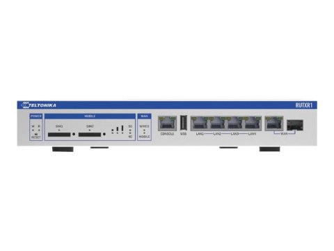 Teltonika RUTXR LTE Router Teltonika Enterprise Rack-Mountable SFP/LTE Router RUTXR1 802.11ac 867 Mbit/s 10/100/1000 Mbit/s Ethe Teltonika RUTXR LTE Router Teltonika Enterprise Rack-Mountable SFP/LTE Router RUTXR1 802.11ac 867 Mbit/s 10/100/1000 Mbit/s Ethe