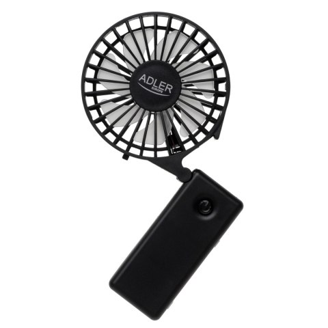 Adler Foldable mini fan | AD 7336 | Desk fan | Black | Diameter 6.5 cm | Number of speeds 1 Adler Foldable mini fan | AD 7336 | Desk fan | Black | Diameter 6.5 cm | Number of speeds 1
