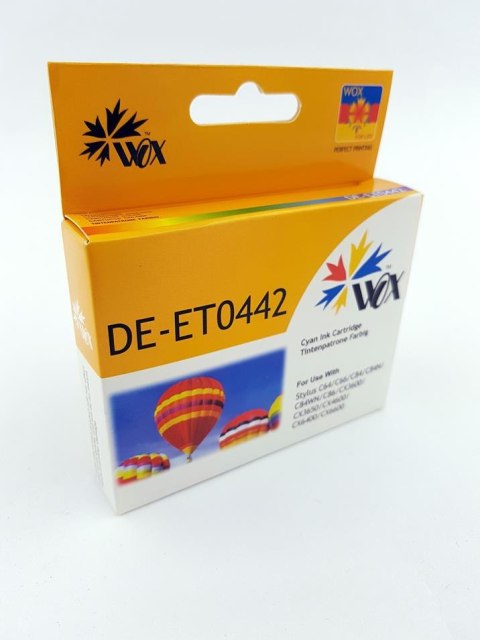Tusz Wox Cyan EPSON T0442 zamiennik C13T04424010 Tusz Wox Cyan EPSON T0442 zamiennik C13T04424010