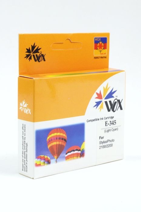 Tusz Wox Light Cyan EPSON T0345 zamiennik C13T03454010 (C13T03454010) Tusz Wox Light Cyan EPSON T0345 zamiennik C13T03454010 (C13T03454010)
