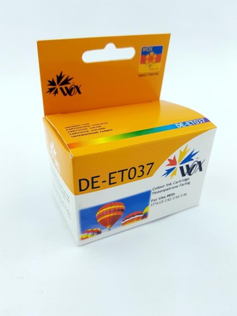 Tusz Wox Trójkolorowy EPSON T037 zamiennik C13T03704010 Tusz Wox Trójkolorowy EPSON T037 zamiennik C13T03704010