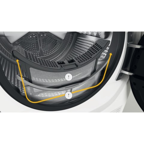 Whirlpool Dryer Machine with Heat Pump | W6 D84WB EE | Energy efficiency class A+++ | Front loading | 8 kg | LCD | Depth 65.6 cm