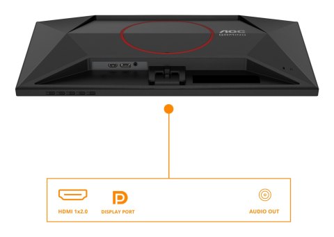 AOC 24G42E | 24 " | IPS | FHD | 16:9 | 180 Hz | 1 ms | 1920 x 1080 pixels | 300 cd/m² | HDMI ports quantity 1 | Black AOC 24G42E | 24 " | IPS | FHD | 16:9 | 180 Hz | 1 ms | 1920 x 1080 pixels | 300 cd/m² | HDMI ports quantity 1 | Black