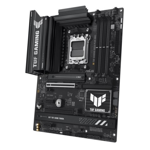 Asus TUF GAMING B850-PLUS WIFI | Processor family AMD | Processor socket AM5 | DDR5 DIMM | Number of SATA connectors 4 Asus TUF GAMING B850-PLUS WIFI | Processor family AMD | Processor socket AM5 | DDR5 DIMM | Number of SATA connectors 4